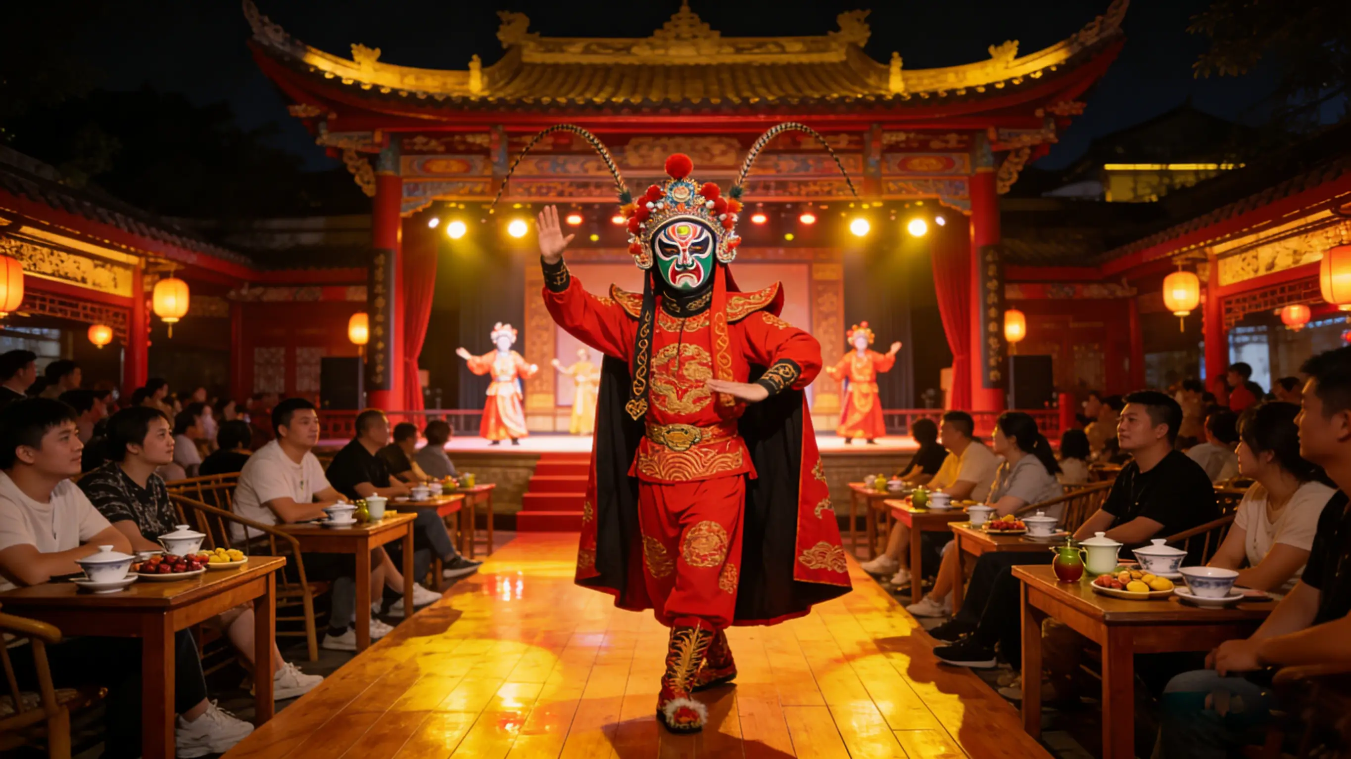 四川成都川剧夜场 4天3晚纯玩跟团游